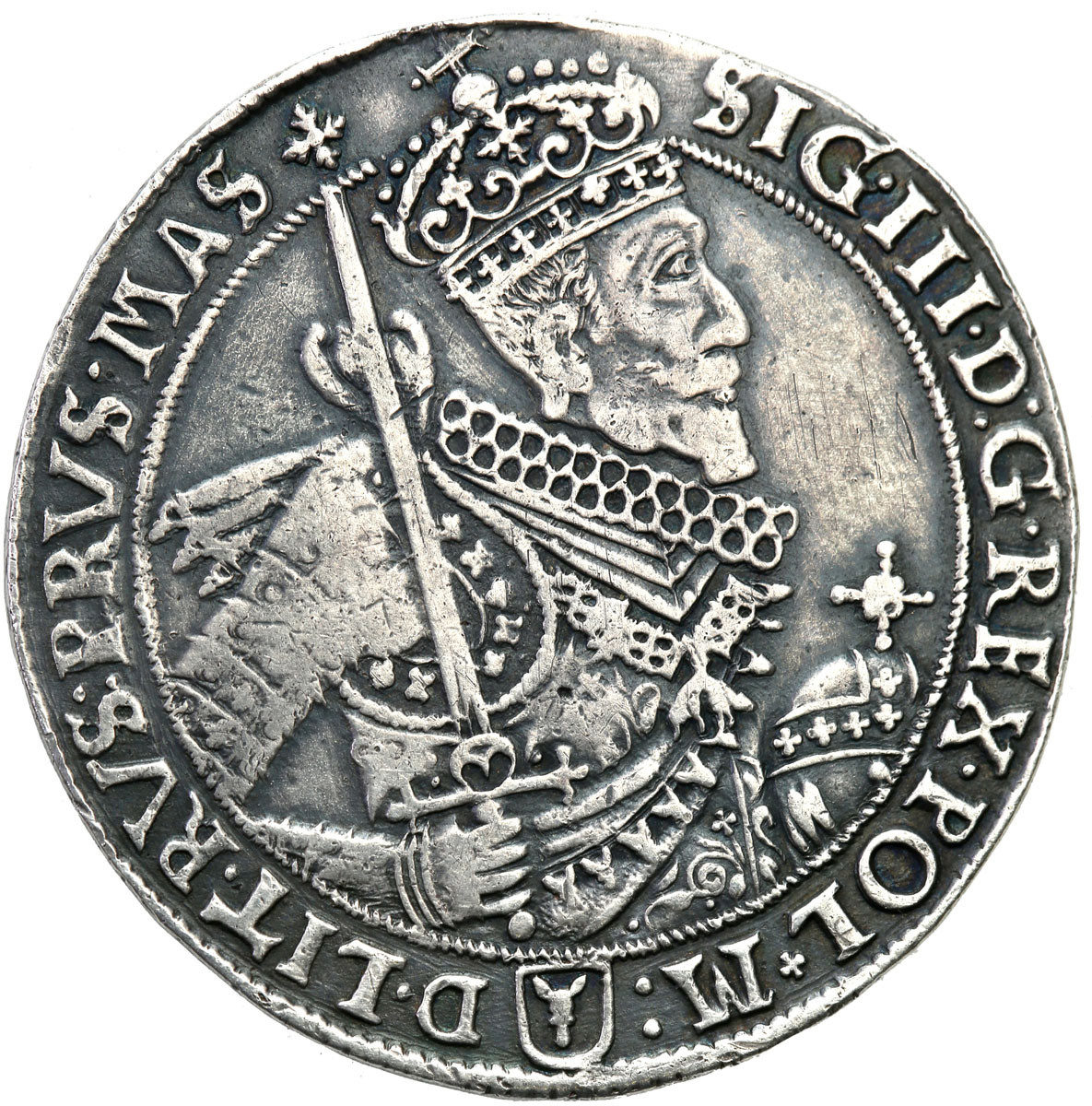 Zygmunt III Waza.Talar 1628, Bydgoszcz  - RZADKOŚĆ R5